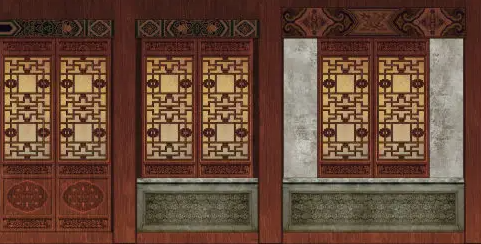 赤峰隔扇槛窗的基本构造和饰件